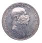 Preview: 1 Krone 1908 Silber zum 60 jährigen Regierungsjubiläum Franz Joseph I.