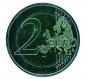 Preview: 2 Euro Finnland 2017 Finnische Natur mit Farbapplikation