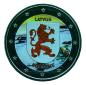Preview: 2 Euro Lettland 2017 Region Kurland mit Farbapplikation