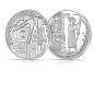 Preview: Vorder- und Rückseite der 20-Euro-Silbermünze 2024 Bergbau
