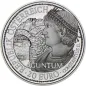 Preview: 20 Euro Silbermünze 2011 Aguntum in Polierter Platte mit römischem Motiv – Österreichische Sammlermünze aus der Serie Rom an der Donau