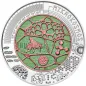 Preview: 25 Euro Silber Niob 2017 Der Mikrokosmos
