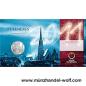 Preview: 5-Euro-Silbermünze Österreich 2011 mit Motiv der Pummerin-Glocke im Stephansdom, neuneckige Form, in Handgehoben-Qualität im Originalblister mit Infofolder.