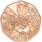 Preview: 5 Euro Kupfer 2023 Bienentanz