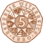Preview: 5 Euro Kupfer 2026 Spring ins Glück