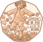 Preview: 5 Euro Kupfer 2026 Spring ins Glück