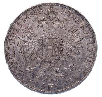 Preview: 1 Florin Gulden 1858 A