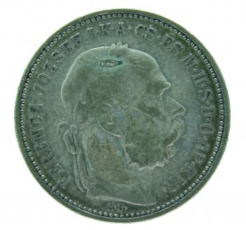 Preview: 1 Korona 1892 K.B. Silber Franz Joseph I.