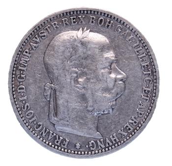 Preview: 1 Krone 1893 Silber Franz Joseph I.