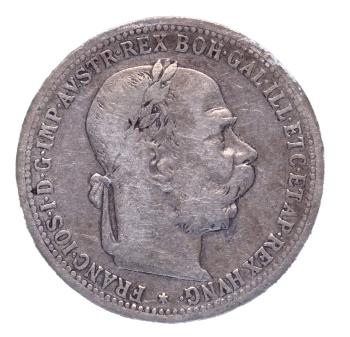 Preview: 1 Krone 1895 Silber Franz Joseph I.