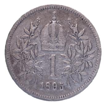 1 Krone 1895 Silber Franz Joseph I.