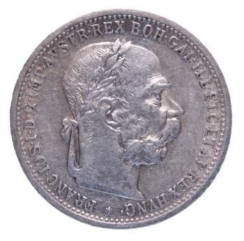 Preview: 1 Krone 1899 Silber Franz Joseph I.