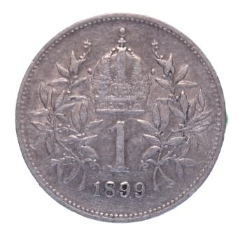 1 Krone 1899 Silber Franz Joseph I.