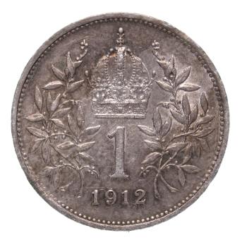 1 Krone 1912 Silber Franz Joseph I.