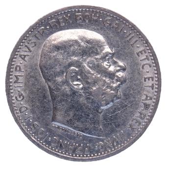 Preview: 1 Krone 1913 Silber Franz Joseph I.