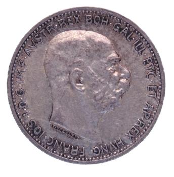 Preview: 1 Krone 1915 Silber Franz Joseph I.