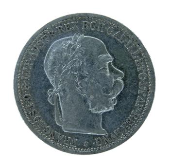 Preview: 1 Krone 1895 Silber Franz Joseph I.
