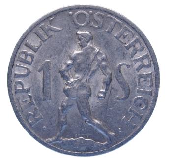 1 Schilling Alu 1946