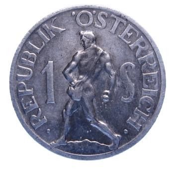 1 Schilling Alu 1946