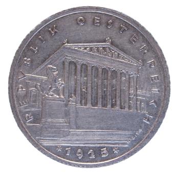 1 Schilling Silber 1925
