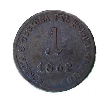 1 Soldo 1862 V
