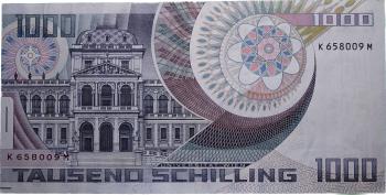 Preview: 1000 Schilling 1983 Banknote – Erwin Schrödinger