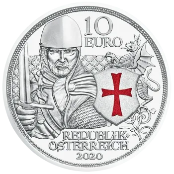 Preview: 10 Euro Silber 2020 Tapferkeit PP