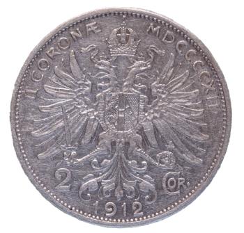 Preview: 2 Corona 1912 Silber Franz Joseph I.