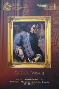 2 Euro San Marino 2011 Giorgio Vasari