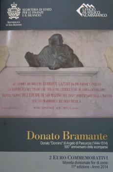 2 Euro San Marino 2014 Donato Bramante