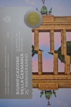 2 Euro San Marino 2015 Jahrestag der Deutschen Einheit