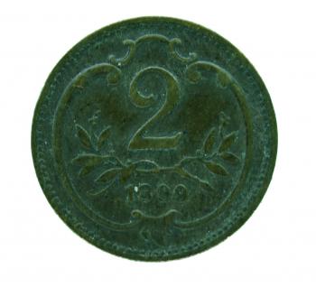 2 Heller 1899 Franz Joseph I.