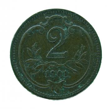 2 Heller 1901 Franz Joseph I.