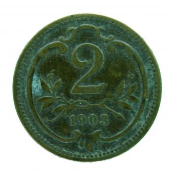 2 Heller 1903 Franz Joseph I.
