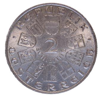 Preview: 2 Schilling Silber 1933 Dr. Ignaz Seipel