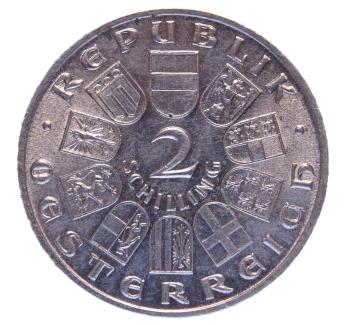 Preview: 2 Schilling Silber 1931 Wolfgang Amadeus Mozart