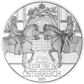 Preview: 20 Euro Silber 2015 450 Jahre Spanische Hofreitschule PP