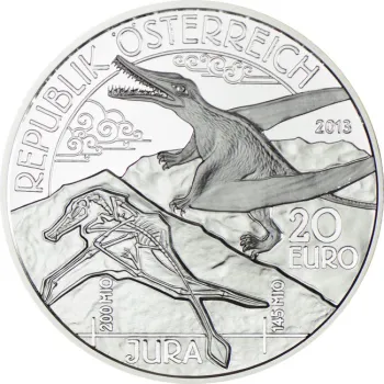 Preview: 20 Euro Silber 2013 Jura - Leben in der Luft PP