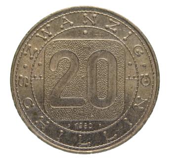 Preview: 20 Schilling 1980 Männergruppe