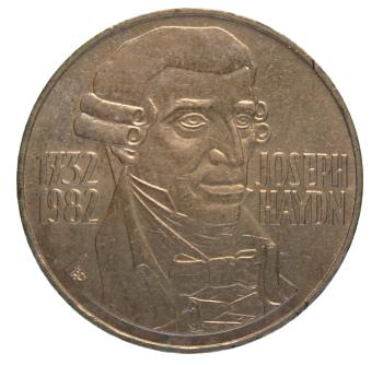 20 Schilling 1982 1000 Joseph Haydn