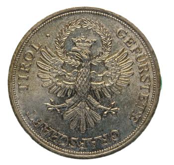 Österreich 20 Schilling 1993 – Gedenkmünze „Gefürstete Grafschaft Tirol“, Vorderseite