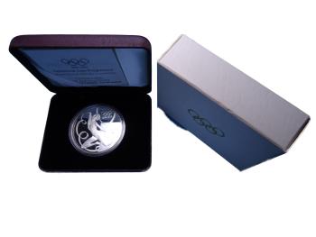 200 Schilling Silber 1995 Die Kunstturnerin im Etui PP