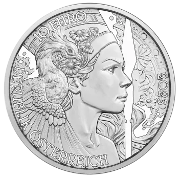 Preview: 10 Euro Silber 2023 Die Kamille PP