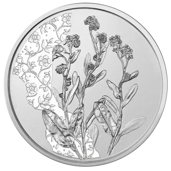 Preview: 10 Euro Silber 2023 Das Vergissmeinnicht Hgh Blister