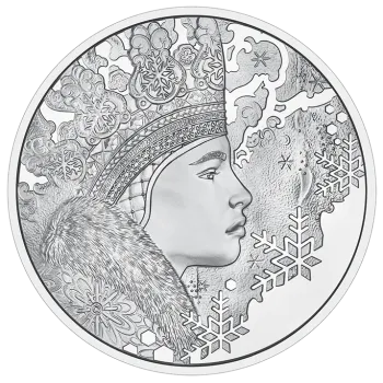 Preview: 20 Euro Silber 2023 Die Schneeflocke PP