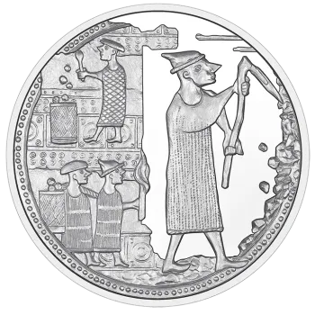 Preview: 20 Euro Silber 2024 Bergbau PP