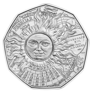 Preview: 5 Euro Silber 2024 Schaltjahr „365 + 1 Tag Glück“ Hgh Blister