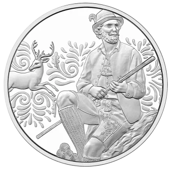 Preview: 10 Euro Silber 2025 Aufbrezeln Leder Hgh