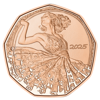 5 Euro Kupfer 2025 Tanz dich frei