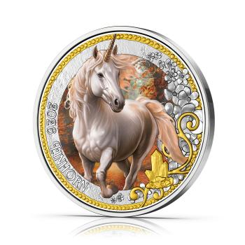 3 Euro Fantastische Fabelwesen 2026 – Das Einhorn